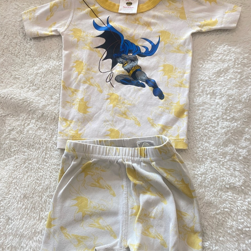 Hanna Anderson Batman Kids Pajama Set